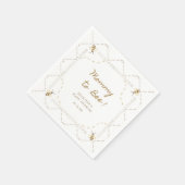 Mama To Bee Honey Baby shower Servet (Hoek)