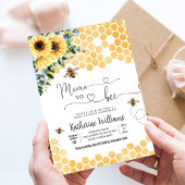 Mama To Bee Honey Bee Baby Borrel Kaart
