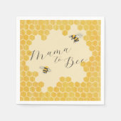 Mama to Bee Honeycomb Servet (Voorkant)
