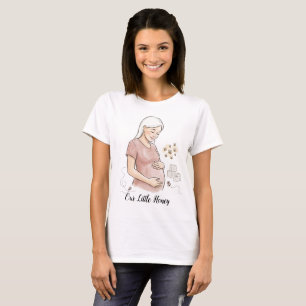 Mama To Bee Schattige Zwangerschapsaankondiging T-shirt