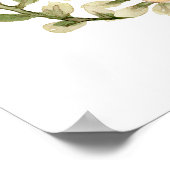 Mama to bee Spring Baby shower Welcome Sign Poster (Hoek)