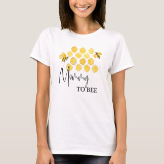 Mama To Bee Theme Gender Reveal T-shirt