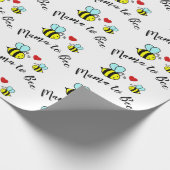Mama to bee - Verpakkingspapier Cadeaupapier (Hoek)
