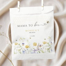 Mama to Bee Wildflower Rustic Garden Baby shower