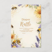 Mama to Bee Wildflowers Diapper Raffle Informatiekaartje (Voorkant)