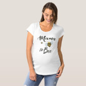 Mama-to-bijenkraam T-shirt (Voorkant volledig)