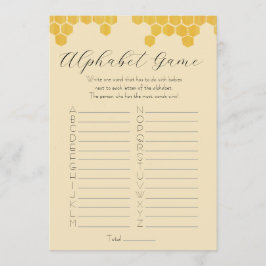 Mama tot Bij Baby Shower Spel Kaart