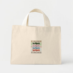 Mama Tote Bag – Kleurrijk typografie ontwerp vieri
