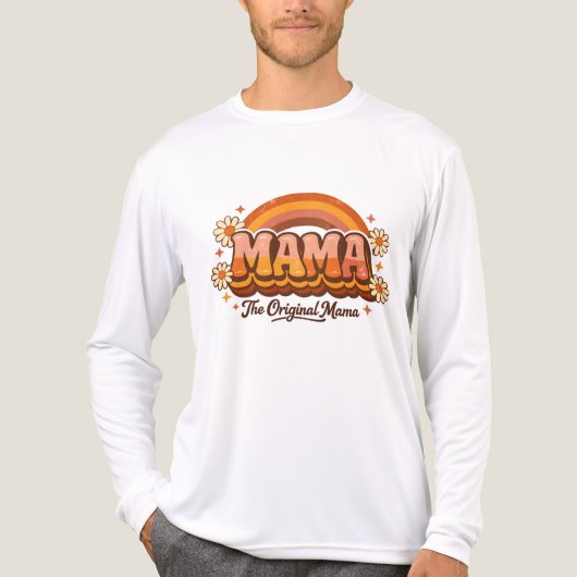 Mama Tri-Blend Shirt (Voorkant volledig)