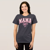 mama Tri-Blend shirt (Voorkant volledig)