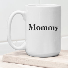 Mama Typografie Grappig Nieuwe Mama Koffie Mok