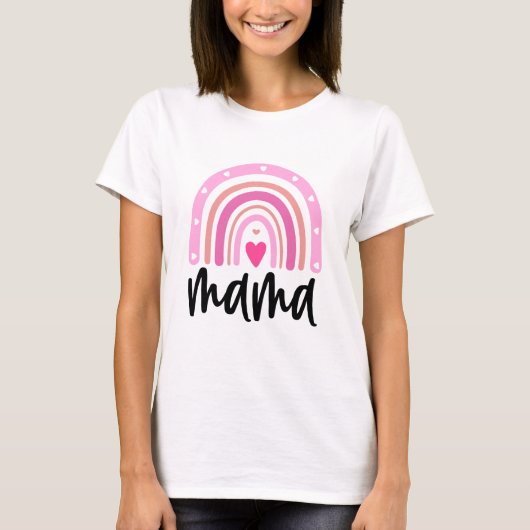 Mama Typografie T-shirt (Voorkant)