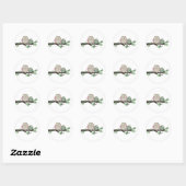 Mama Uil & Baby {Groen} | Stickers (Vel)