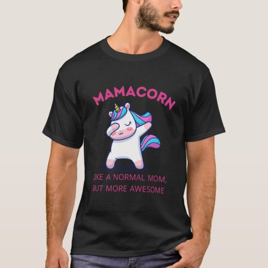 Mama Unicorn Fan Club T-Shirt (Voorkant)