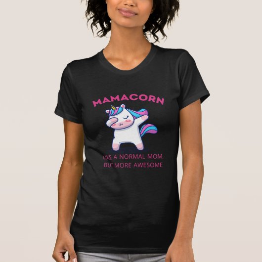 Mama Unicorn Fan Club T-shirt (Voorkant)