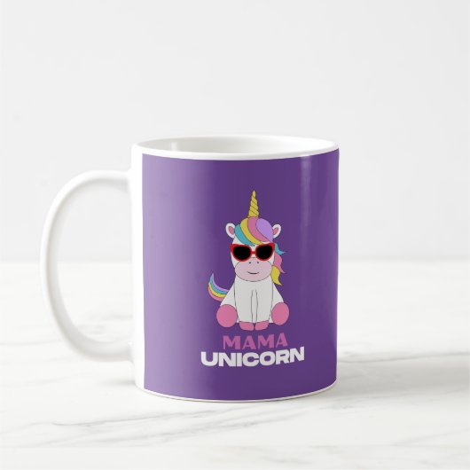 Mama Unicorn Magic Squad Koffiemok (Links)