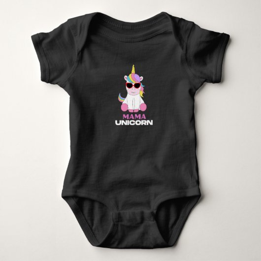 Mama Unicorn Magic Squad Romper (Voorkant)
