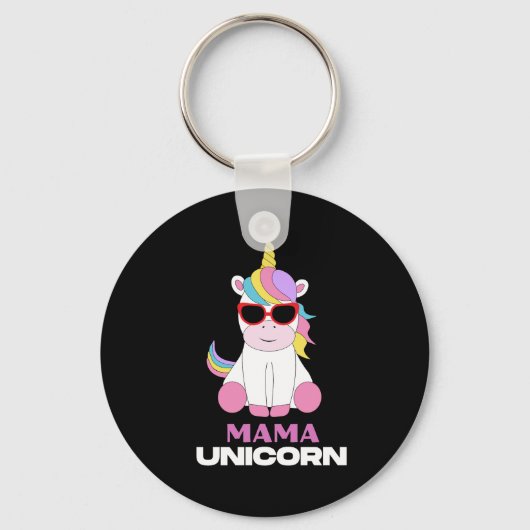 Mama Unicorn Magic Squad Sleutelhanger (Voorkant)