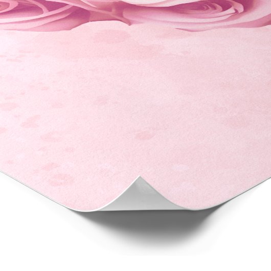 Mama valentijn foto mat poster (Hoek)