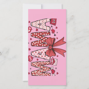 Mama Valentine Bord Feestdagenkaart