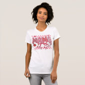 Mama Valentine Teacher PNG T-shirt (Voorkant volledig)
