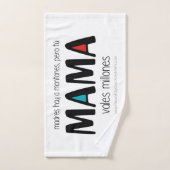 Mama vales millones bad handdoek (Handdoek)