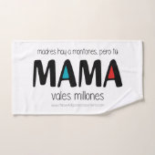 Mama vales millones bad handdoek (Handdoek)