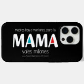 Mama vales millones Case-Mate iPhone case (Achterkant (horizontaal))