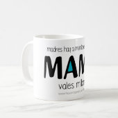 Mama vales millones koffiemok (Voorkant links)