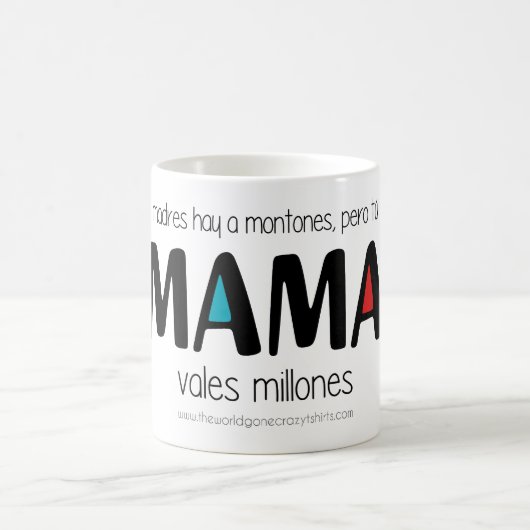 Mama vales millones koffiemok (Center)