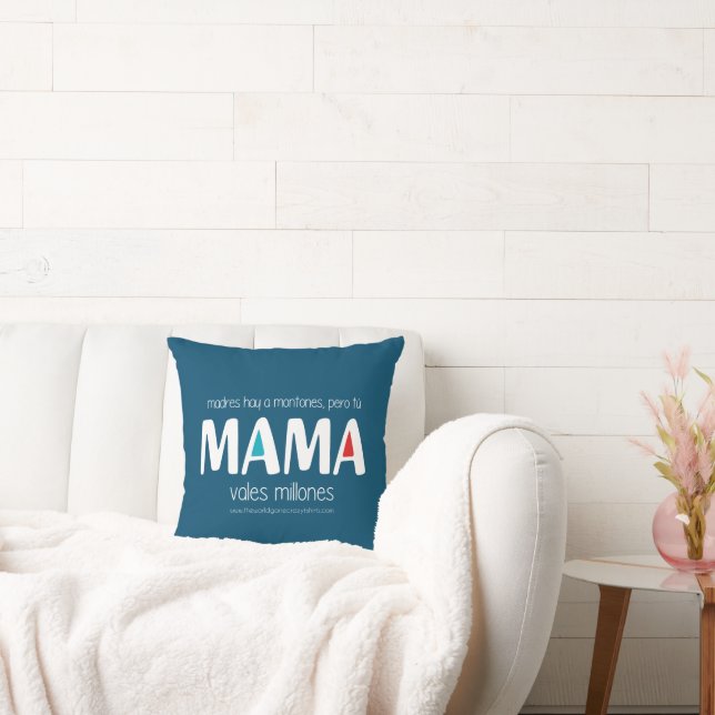 Mama vales millones kussen (Bank)