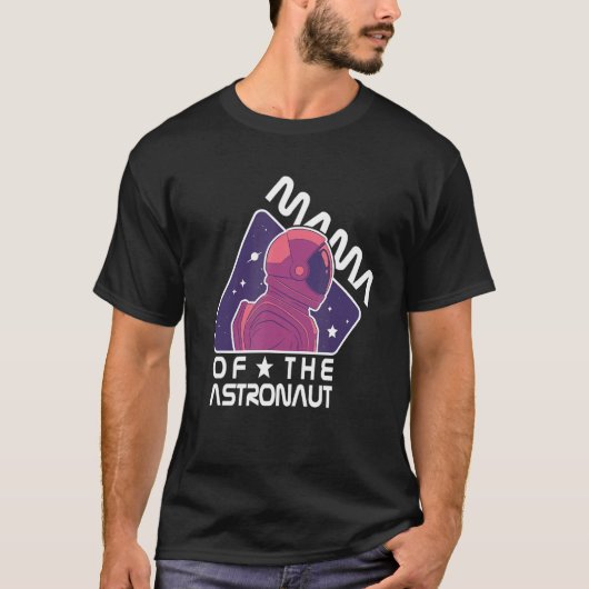 Mama van de Astronaut Space 1 T-shirt (Voorkant)