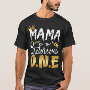 Mama van de beruchte één oude school hiphop 1st t-shirt