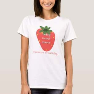 Mama van de Bes Zoete Eén T-shirt