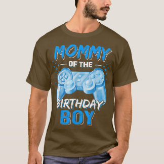 Mama van de Birthday Boy Matching Video Game Birt T-shirt