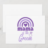 Mama van de Bruidegom Kaart (Voorkant / Achterkant)