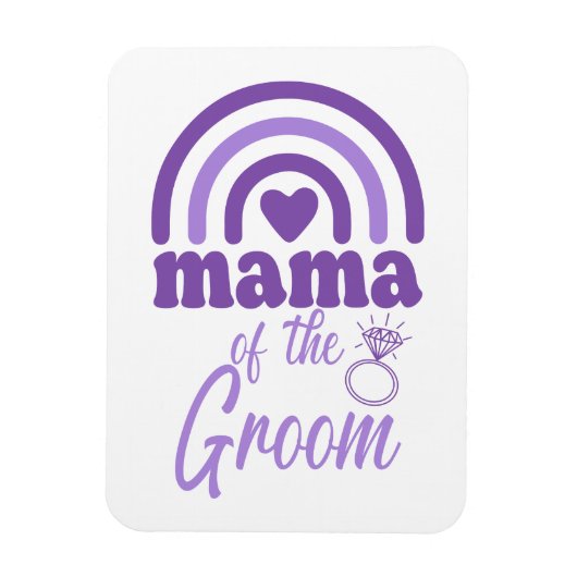 Mama van de Bruidegom Magneet (Verticaal)