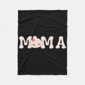 Mama van de Dumpling eerste verjaardag BA Fleece Deken (Voorkant)