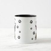 Mama van de Fransen Lovely Pet Mok (Midden)