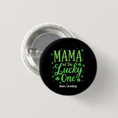 Mama van de gelukkige eerste St. Patrick's Day Ronde Button 3,2 Cm (Voorkant /achterkant)