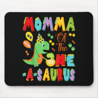 Mama van de One-A-Saurus 1e verjaardag jongen Muismat