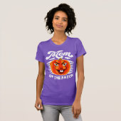 Mama van de Patch - Grappige Spooky Pompoen Hallow T-shirt (Voorkant volledig)