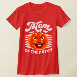 Mama van de Patch - Grappige Spooky Pompoen Hallow T-shirt