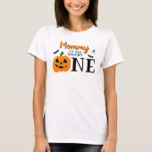 Mama van de Spooky One Halloween 1st Birthday T-shirt (Voorkant)