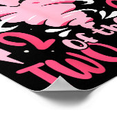 Mama van de tweeling tweeduizend-tornado thema 2e  poster (Hoek)