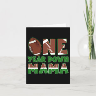 Mama van de Verjaardag Jongen 1e Jaar Down Verjaar Kaart