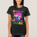 Mama van de verjaardag van de vogelhaai t-shirt<br><div class="desc">Mama van de verjaardag van de vogelhaai</div>