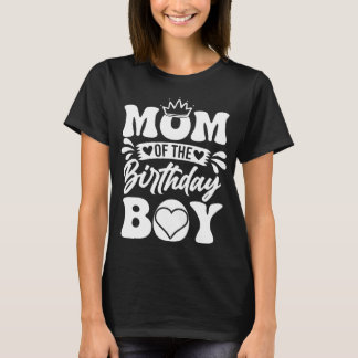 Mama van de Verjaardagsjongen - Schattigee stijl T-shirt