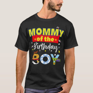 Mama Van De Verjaardagsjongen Speelgoed Familie Ma T-shirt