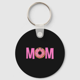 Mama van de zoete een verjaardag - Donut meisje 1e Sleutelhanger